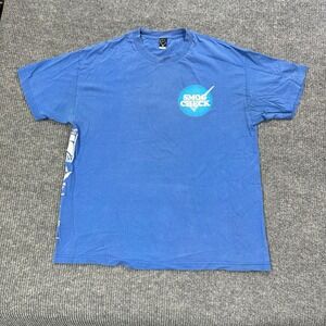 Vintage Rogue Status T-Shirt Mens XL Graphic Tee Smog Check DTA Streetwear Y2K